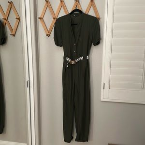 Zara belted jumpsuit